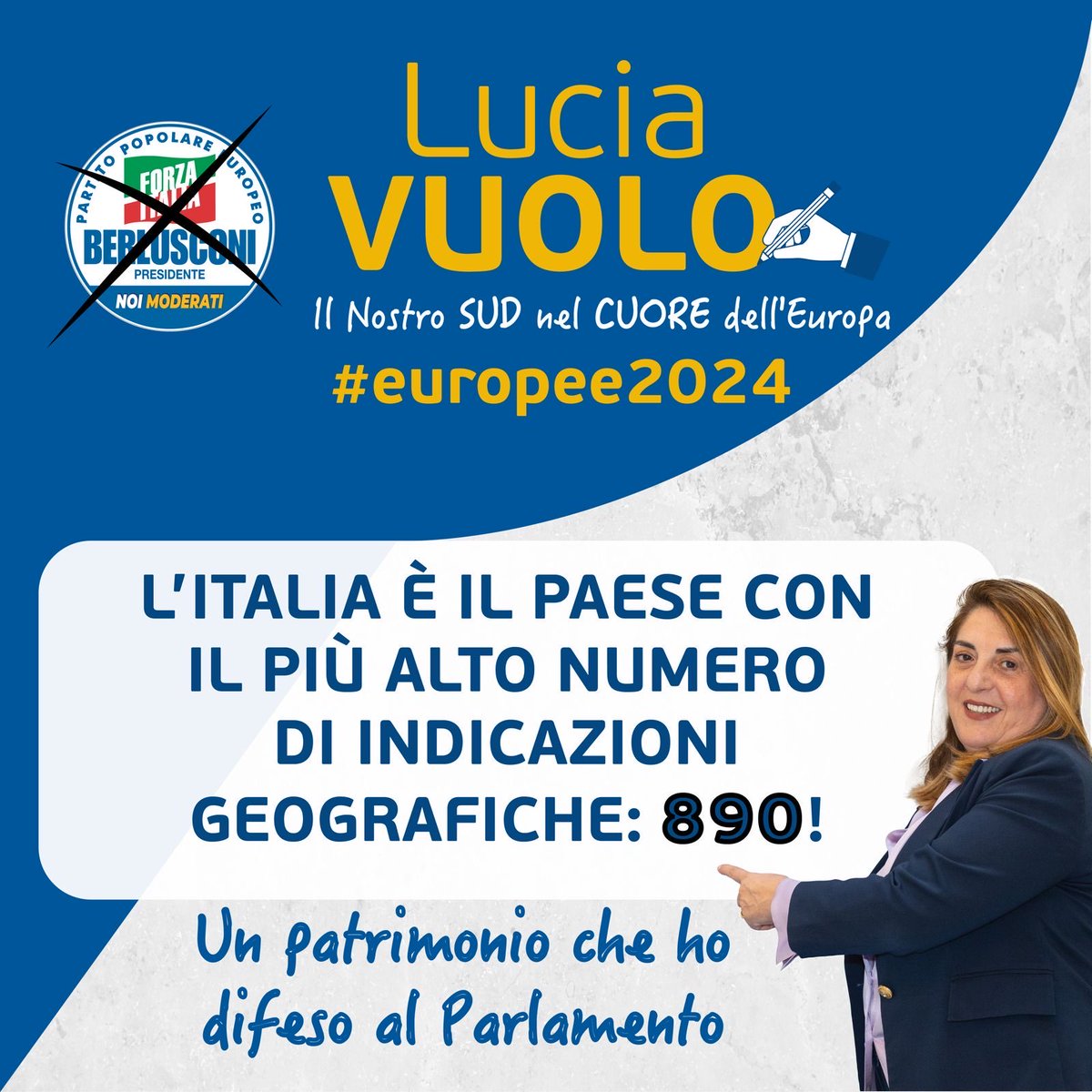 #IndicazioniGeografiche: l'Italia ha il più grande patrimonio in #Europa. Al #ParlamentoEuropeo abbiamo approvato la revisione aumentando la protezione delle IG e Dop. Difendiamo il nostro #MadeInItaly. #VUOLO #scriviVUOLO #votaVUOLO #DonneInEuropa #Elezioni2024