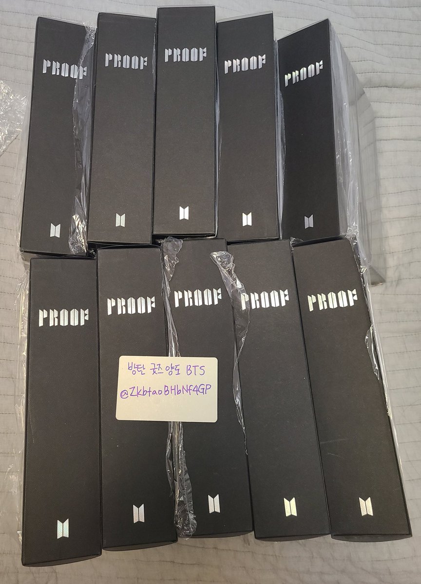 proof albums
Proof standard 10ea
without  random + poca etc
all 200,000won