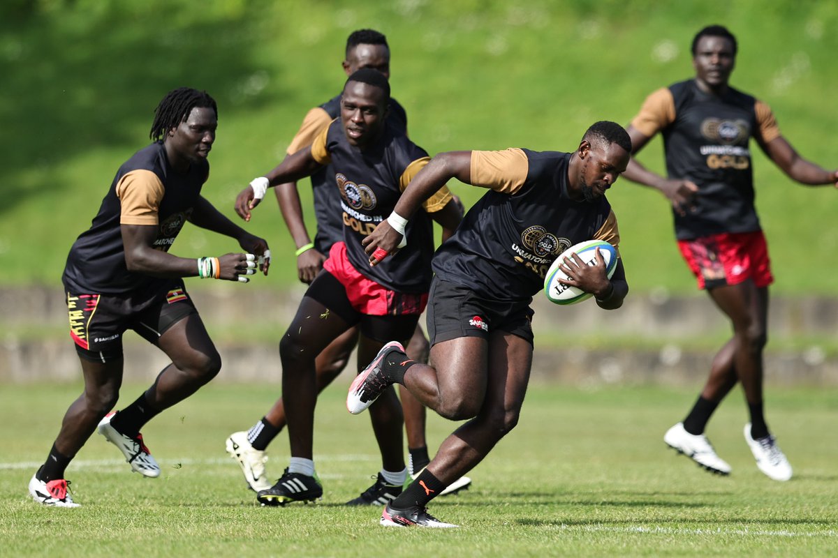 .@Uganda_Sevens get to work in Berlin, Germany 🇩🇪 in just over two hours.

vs. Tonga 🇹🇴 - 12:44pm
vs. Mexico 🇲🇽 - 3:26pm
vs. Hong Kong 🇭🇰 - 6:30pm

#GoLocal 🏉 #7sChallengerSeries #SevensChallenger