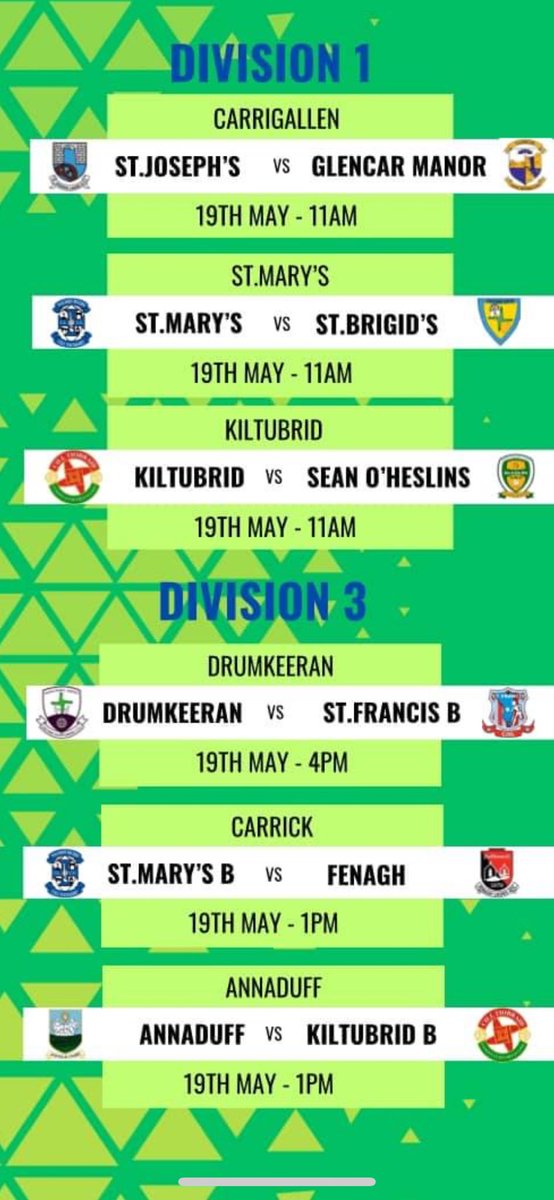 annaduffgaa's tweet photo. The #Masonite league Div 2
#Annaduff GAA home to @melvingaels today at 7pm
The #Annaduff Ladies Div 3 league home to @KiltubridGAA Sun at 1pm
Our 50/50 draw takes place on Sunday
#Drumsna #Annaduff #Dromod #OurParish #YourCommunity
#LeitrimGAA #LeitrimLGFA
#Gothamdrywall https://t.co/AfT1nbDfD1