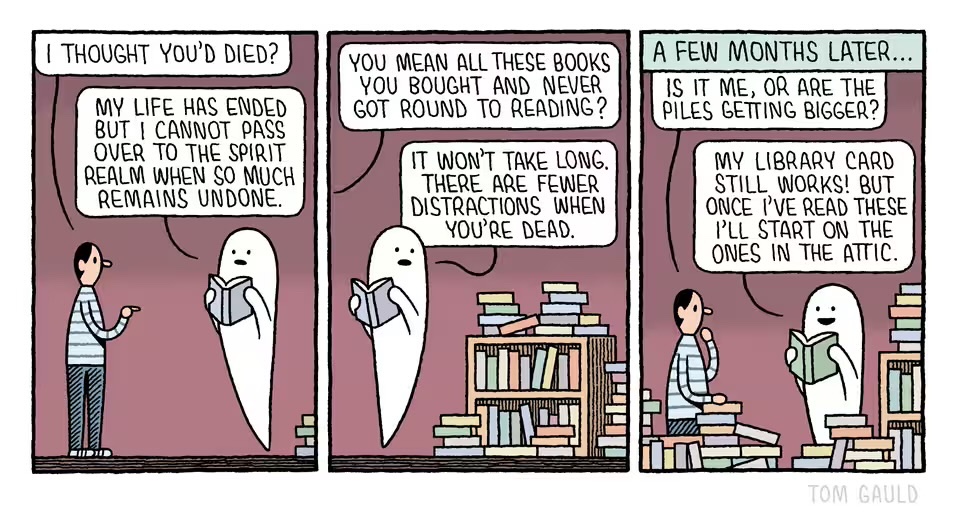 This will be me…

@tomgauld #tbrpile #books #booklover #reading #toberead #wanttoread #ghost