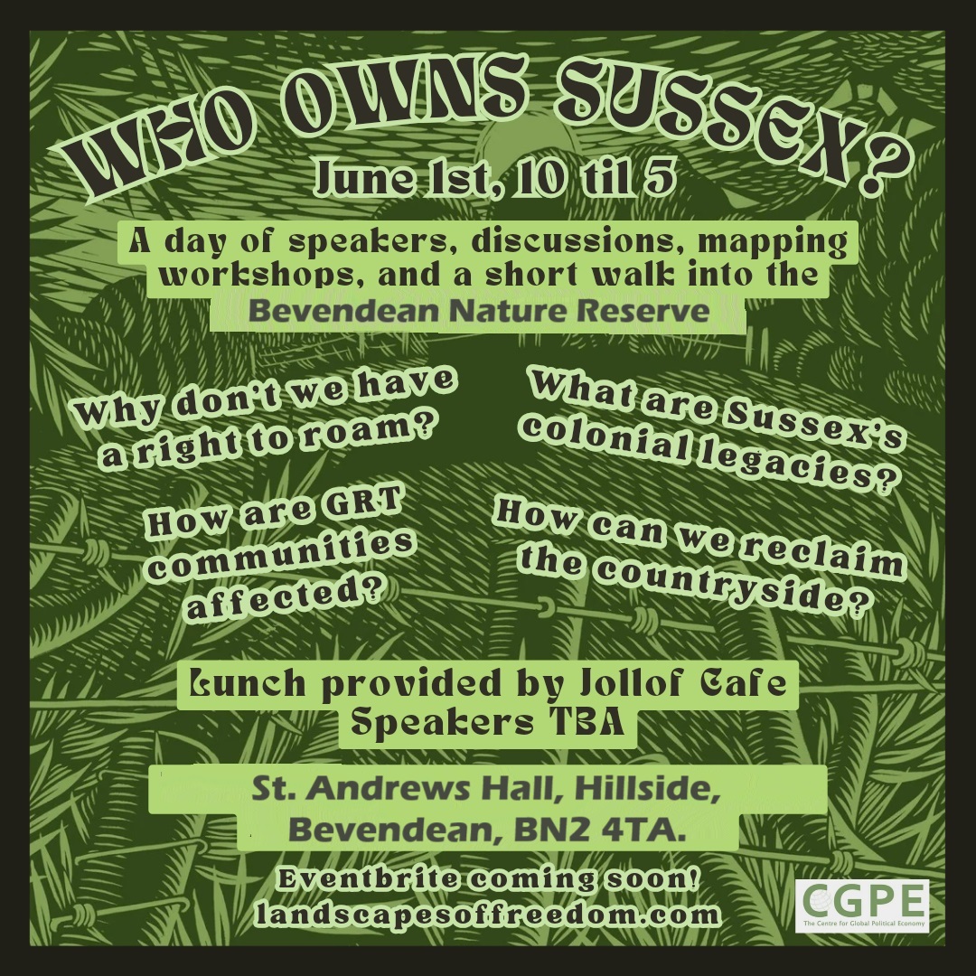Booking now open our free event, June 1st, 10am -5pm:
eventbrite.com/e/who-owns-sus…

PLEASE NOTE change of venue, following political pressure applied to our original venue by Brighton Council! 
It's now St. Andrews Hall, Hillside, BN2 4TA.
49 bus or 12 mins walk from Lewes Road.
