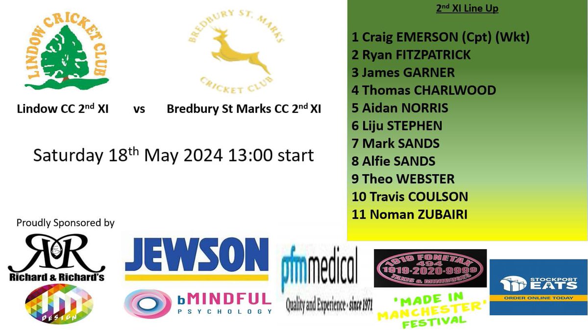 Bredbury St Marks Cricket Club tweet media