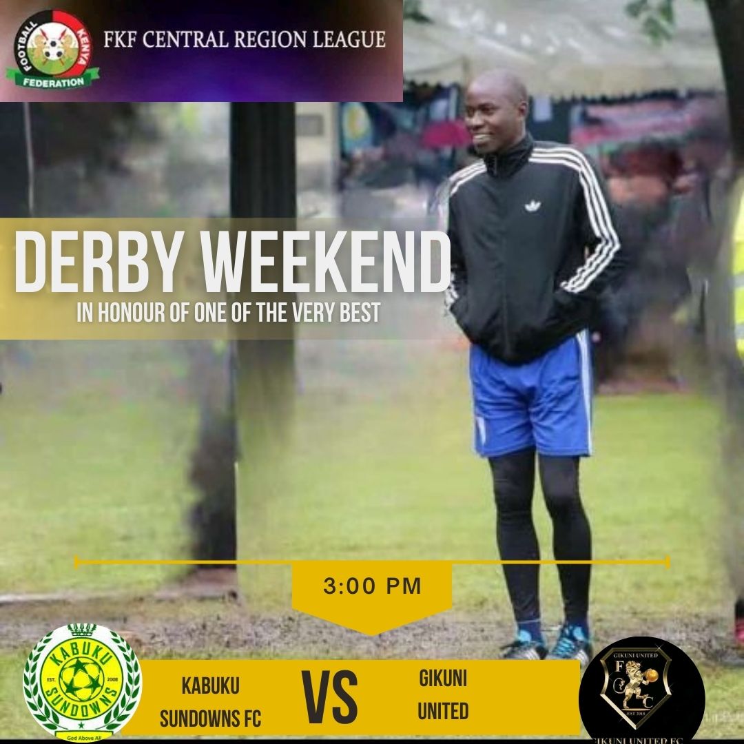 Tomorrow we host Gikuni United in a derby game in honor of our departed defender and youth coach, Victor Bocha alias Mzoefu #FootballKE