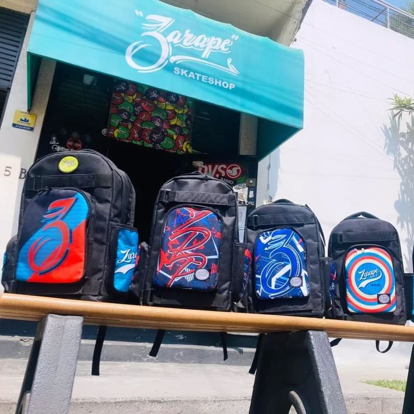 Próximo resurtido de mochilas ¡ZRP!

Visita <a href="/Zarapeskateshop/">Zarape Skateshop 🇲🇽</a>
 👊🏽🎒🛹

📍Nos ubicamos en la calle Tenayuca 55 B Col Letran Valle #CDMX 

💥Lunes a Domingo💥
⏰ 11:00am - 7:00pm.

Info:
Tel: ☎️ 5556 8824 70 Sucursal 📞
📲5578 5405 34 WhatsApp 🤳

#zarapeskateco #zarapeskateshop