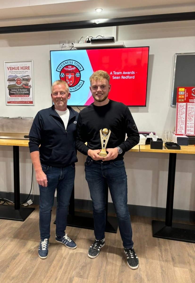 Skegness Town A (@skegnesstowna) on Twitter photo <a href="/SkegnessTownA/">Skegness Town A</a> Presentation Night Awards 🏆
Young Player Of The Season <a href="/ArthurJ34054159/">Arthur Jackson</a> 👏⚪🔴 <a href="/SkegnessTownA/">Skegness Town A</a> Presentation Night Awards 🏆
Young Player Of The Season <a href="/ArthurJ34054159/">Arthur Jackson</a> 👏⚪🔴