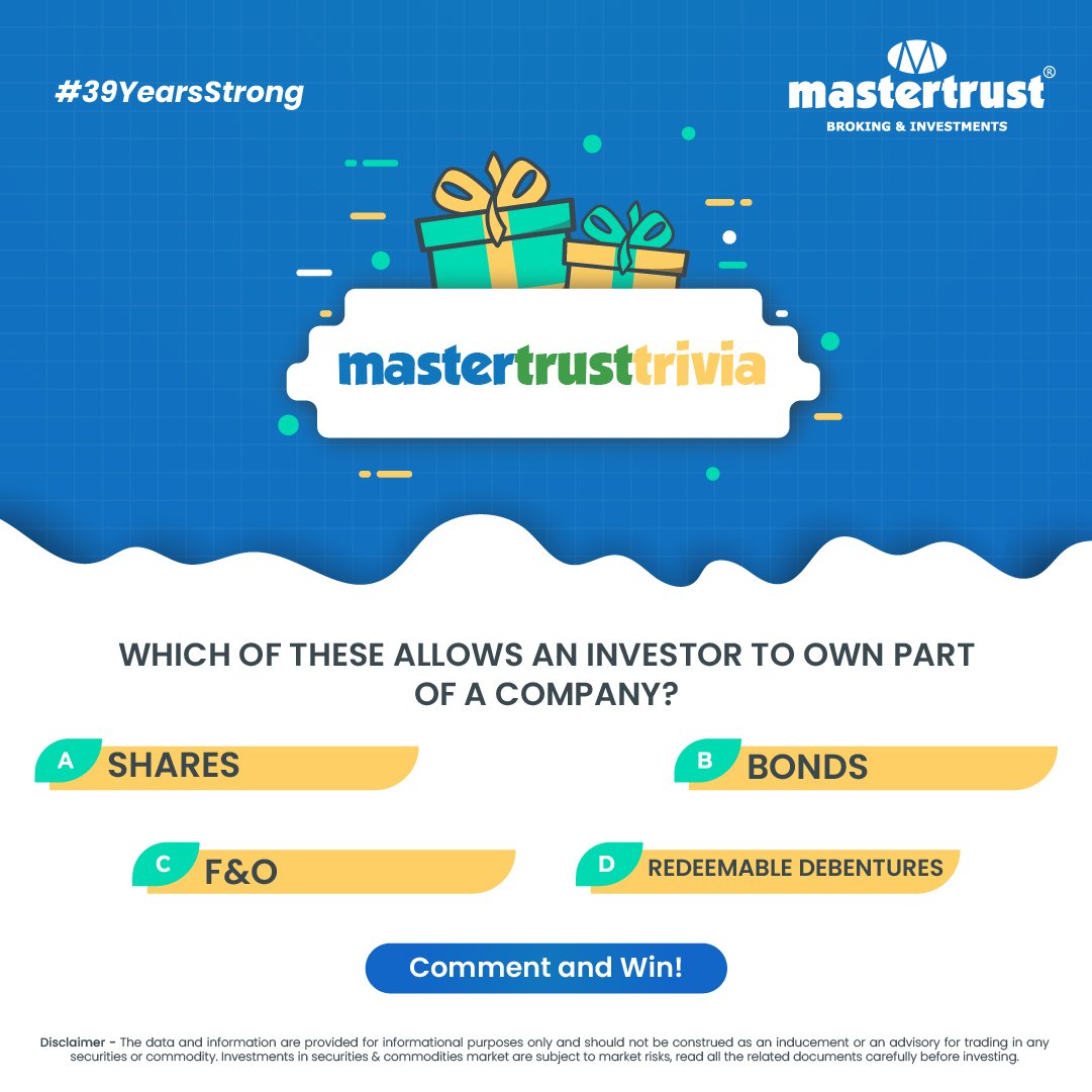 Contest Alert❗ Our 1st question of contest '#mastertrusttrivia' is here! 🌟 Enter Our Contest and Win Amazon Vouchers! 📣 Spread the Word & Follow these steps: 1. Like this post❤ & Follow @mastertrust 2. Type the right answer in the 'Comments' 3. Tag your buddies👥 & ask