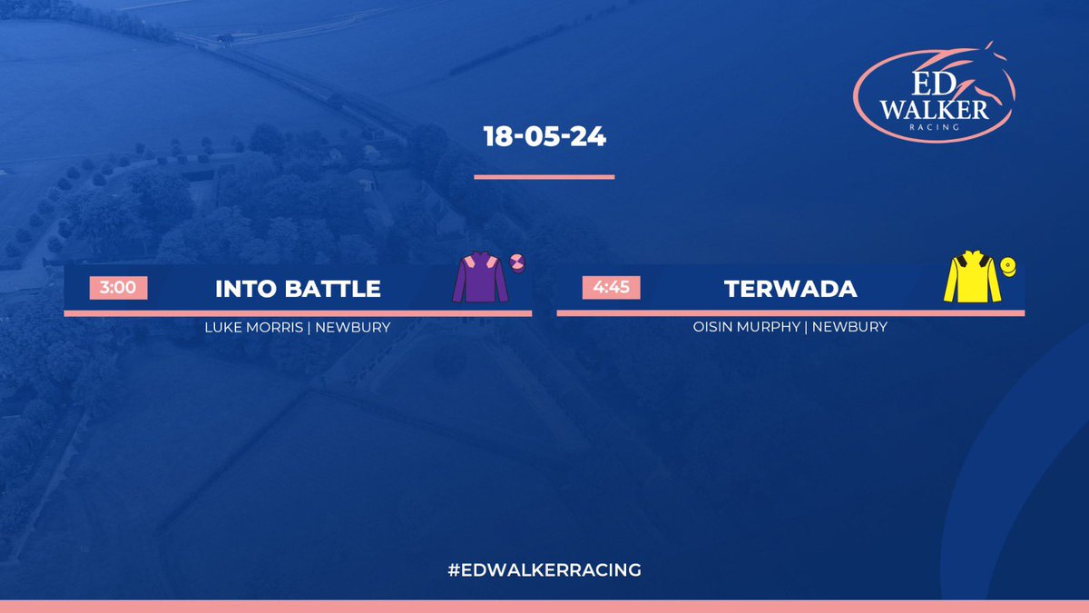 Two runners today @NewburyRacing 🤞🏼🏇 #EdWalkerRacing