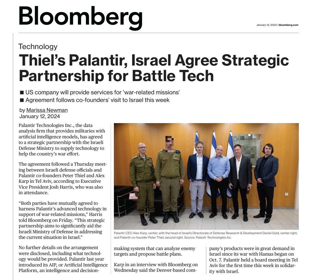 sebaiknya pressure Khazanah divest Palantir

directly terlibat provide tech untuk IDF melakukan genos1d