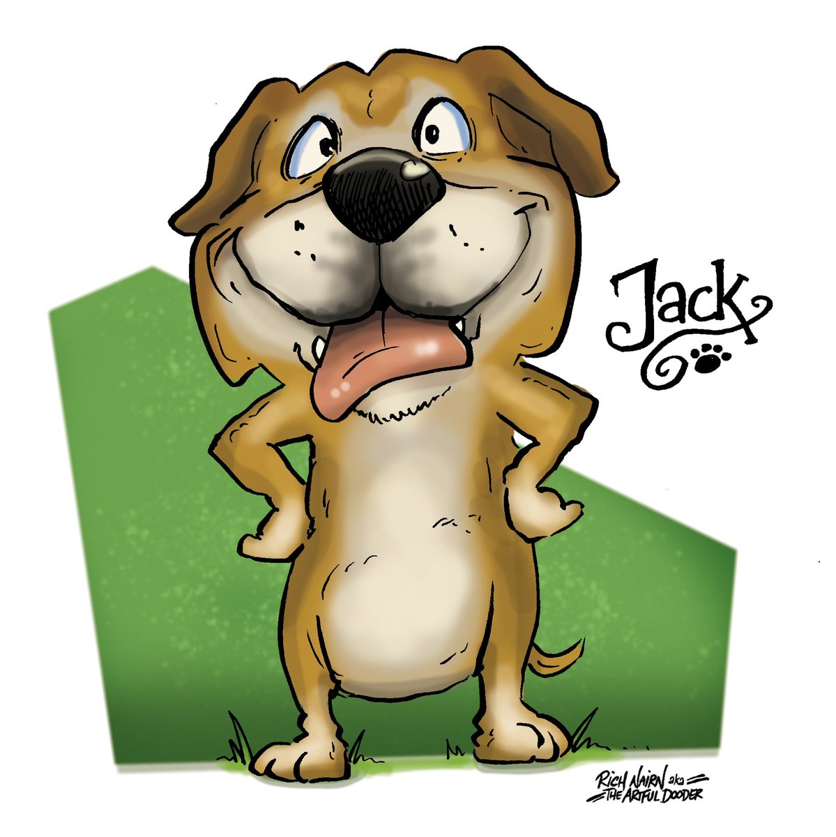 Happy Jackurday 🥰🥰 I miss him every day. This was a great surprise from @richnairn #Jackurday