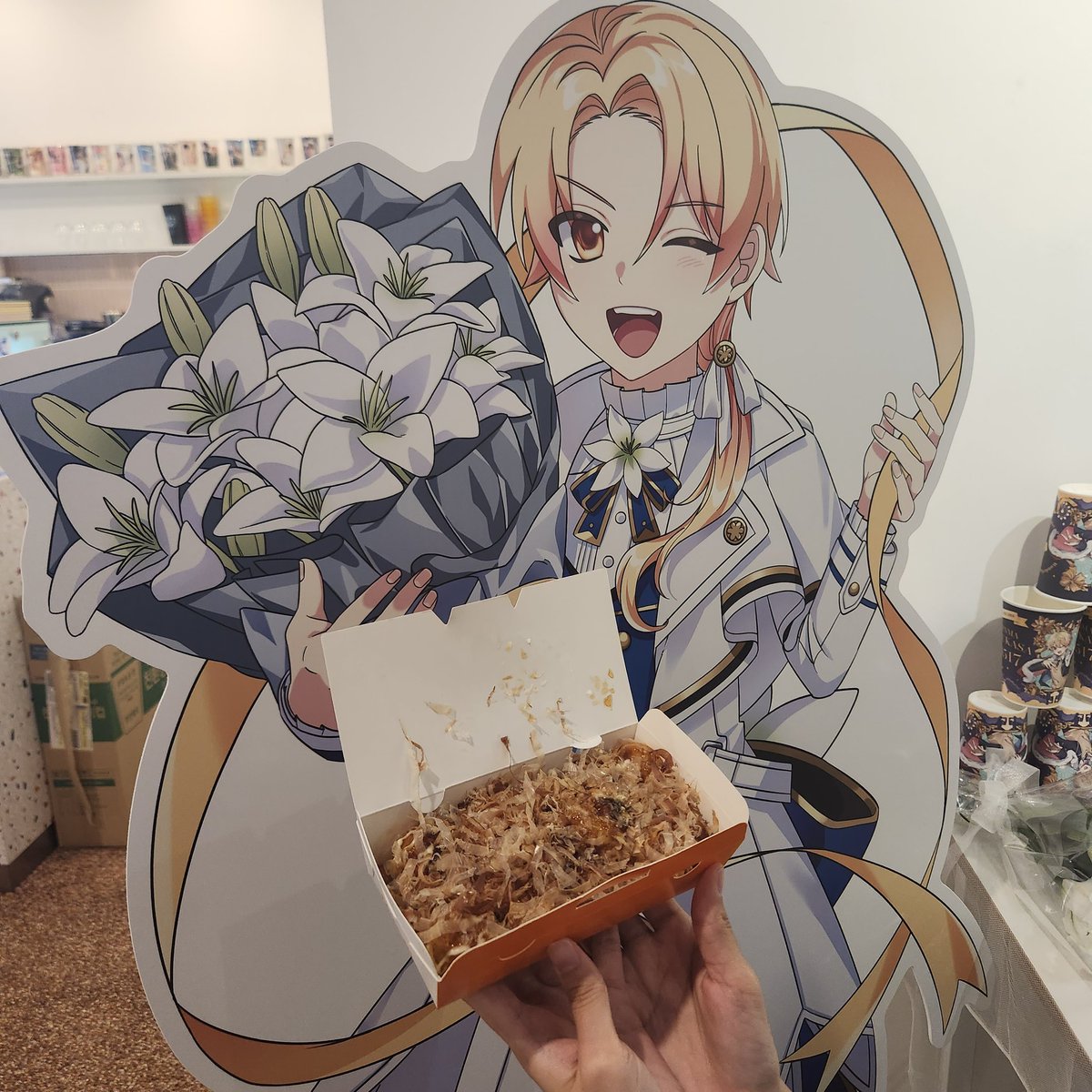 HBD_TM_TSUKASA's tweet photo. 익명님께서 타코야끼를 선물해 주셨습니다! 💛 감사합니다 🌟 https://t.co/7FYxaNgYmv