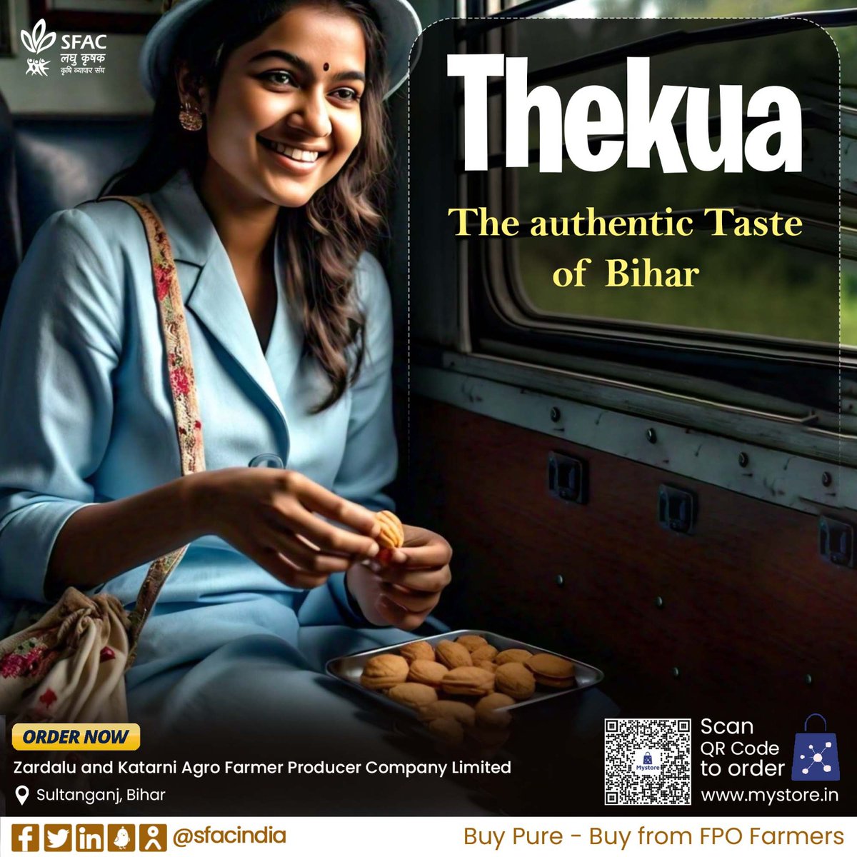 Thekua- best companion during travel😋
Healthy, tasty, filling & traditional.

 Buy straight from #Bihar FPO farmers.

Order at👇

mystore.in/en/product/the…

Simply yummy😋

 #VocalForLocal #healthychoices #healthyeating #healthyhabits #tastyrecipes #tastybreakfast