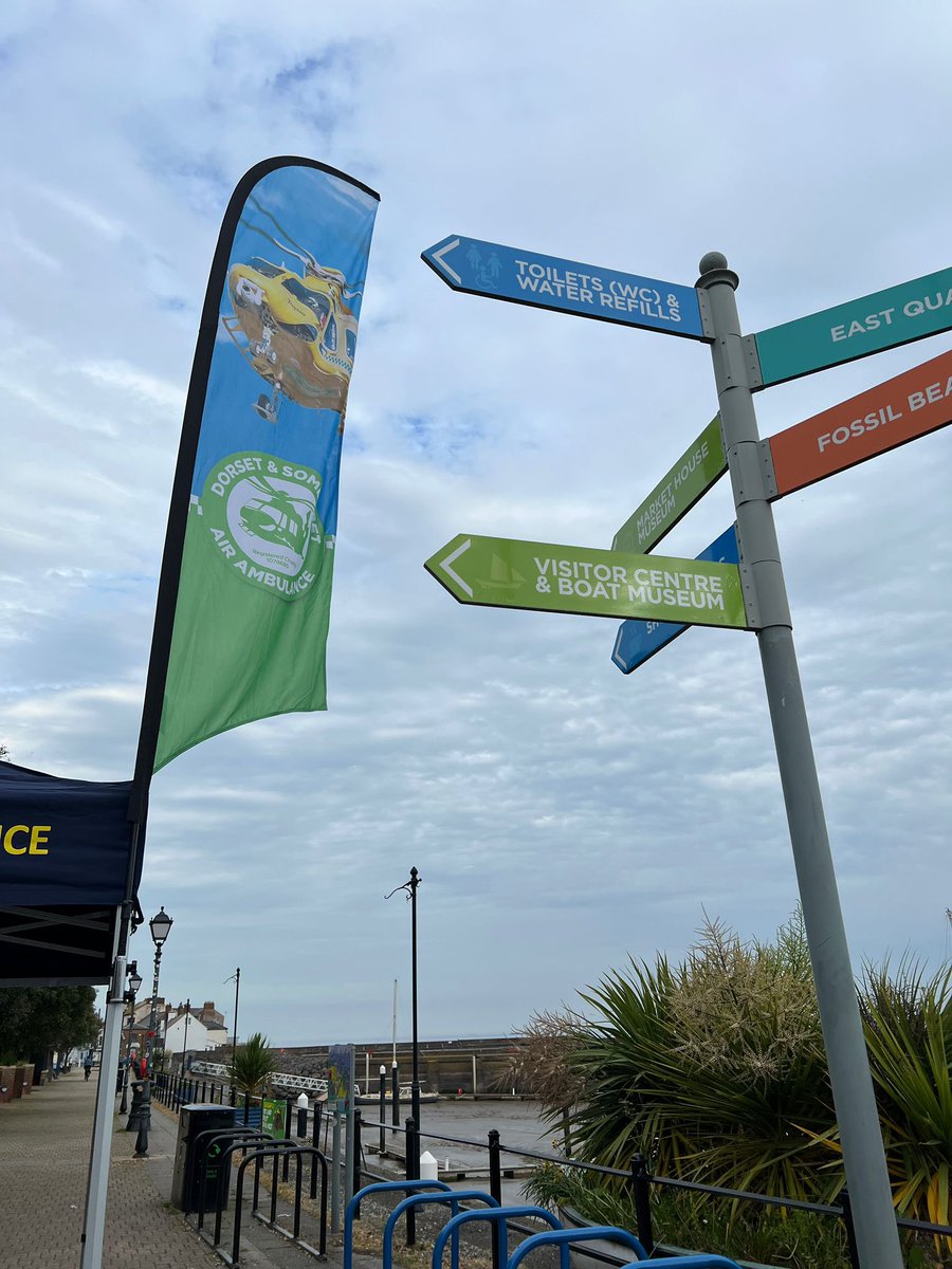 dsairambulance's tweet photo. Good morning everyone! Today is the big day! 🚴♀️ Our team are buzzing with excitement as we prepare for our annual Coast to Coast Cycle Challenge. Check out these behind-the-scenes photos of our setup at Watchet! 📸
#CoastToCoast #C2C #CharityEvent #CycleEvent #CycleChallenge https://t.co/L9Jcj2FzR5