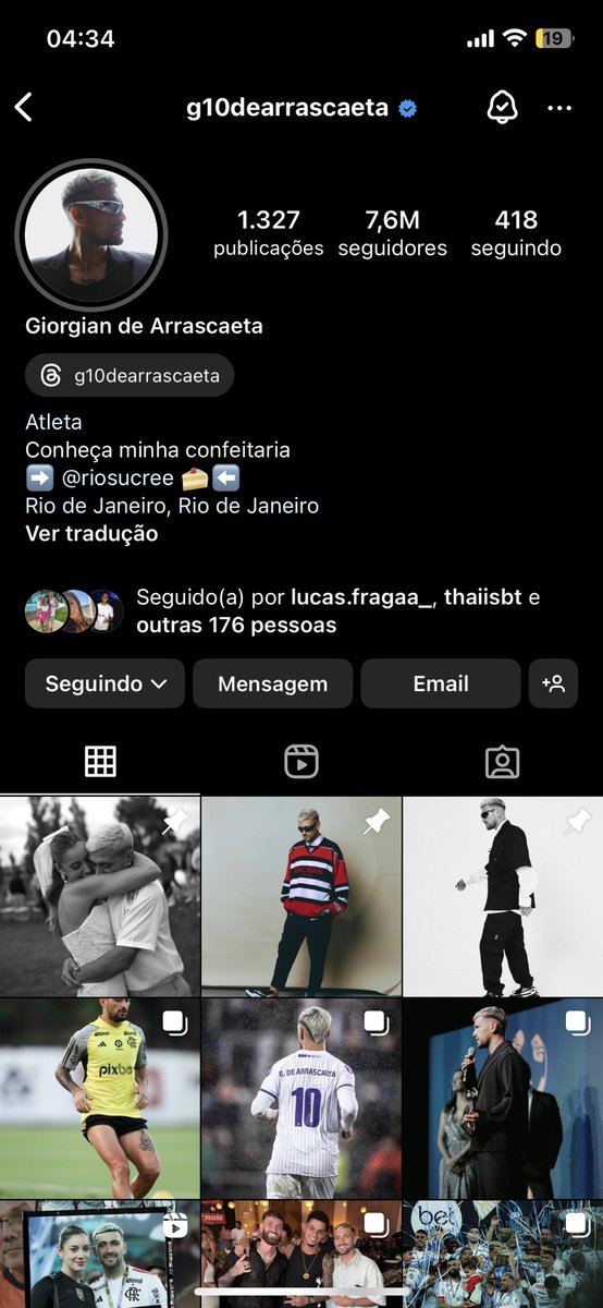Biel606's tweet photo. Arrascaeta ja mudou o nome no instagram pra g10,novo camisa 10 do Flamengo … https://t.co/Pd2zSgh8P9