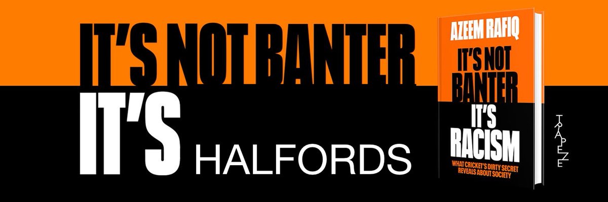 HalfordsRacism's tweet image. 1/6 - Racism &amp;amp; Discrimination at Halfords (2023): Yorkshire cricketer @AzeemRafiq30&apos;s reputation management company @Powerscourt_Grp were also hired by @Halfords_uk to defend multiple press articles about racism by various store managers &amp;amp; staff.
#itsnotbanter #Halfords #racism