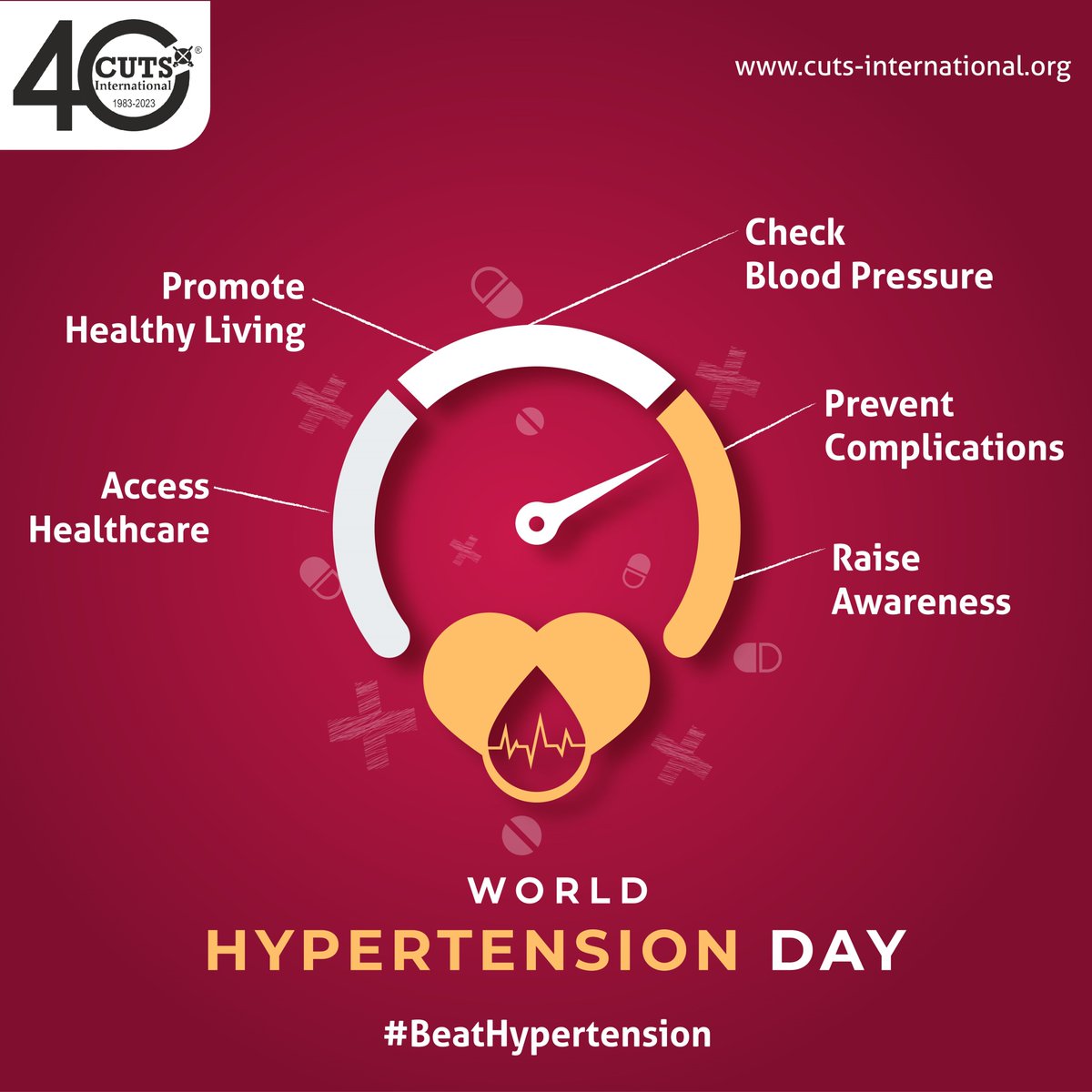 Join the fight against hypertension! 🌍💙 Remember to monitor, manage, and maintain your heart health.

#WorldHypertensionDay #HealthyHeart #BloodPressureAwareness #BeatHypertension #HeartHealth #LiveWell #PreventionIsKey
@psm_cuts