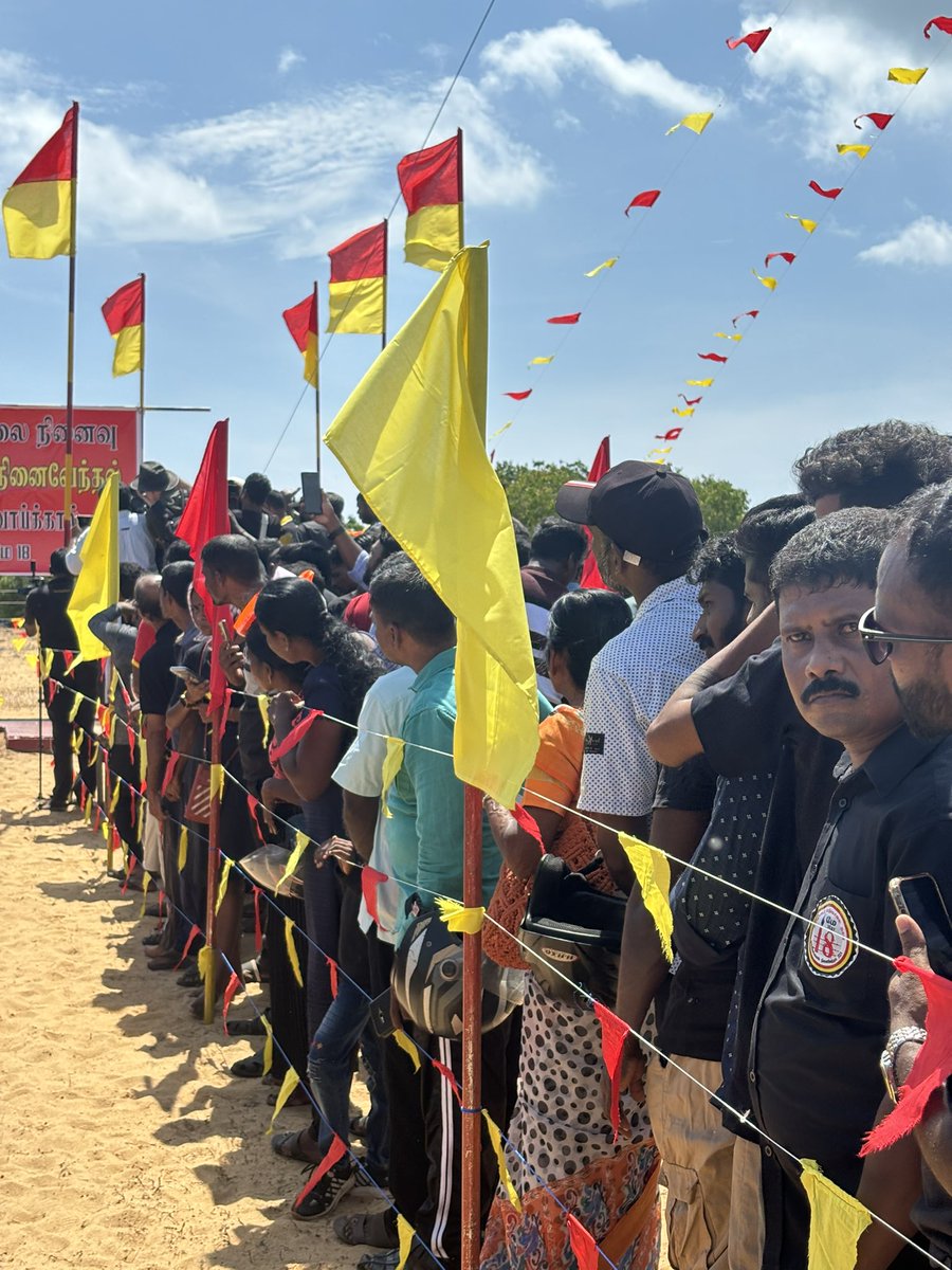 I attended today Mullivaikkal Remembrance Day. Standing in solidarity with all those who have lost loved ones and are demanding answers and justice. Ensuring that Sri Lanka 60 to 100,000 disappeared do not fall off the international agenda. Justice and Truth must be served.