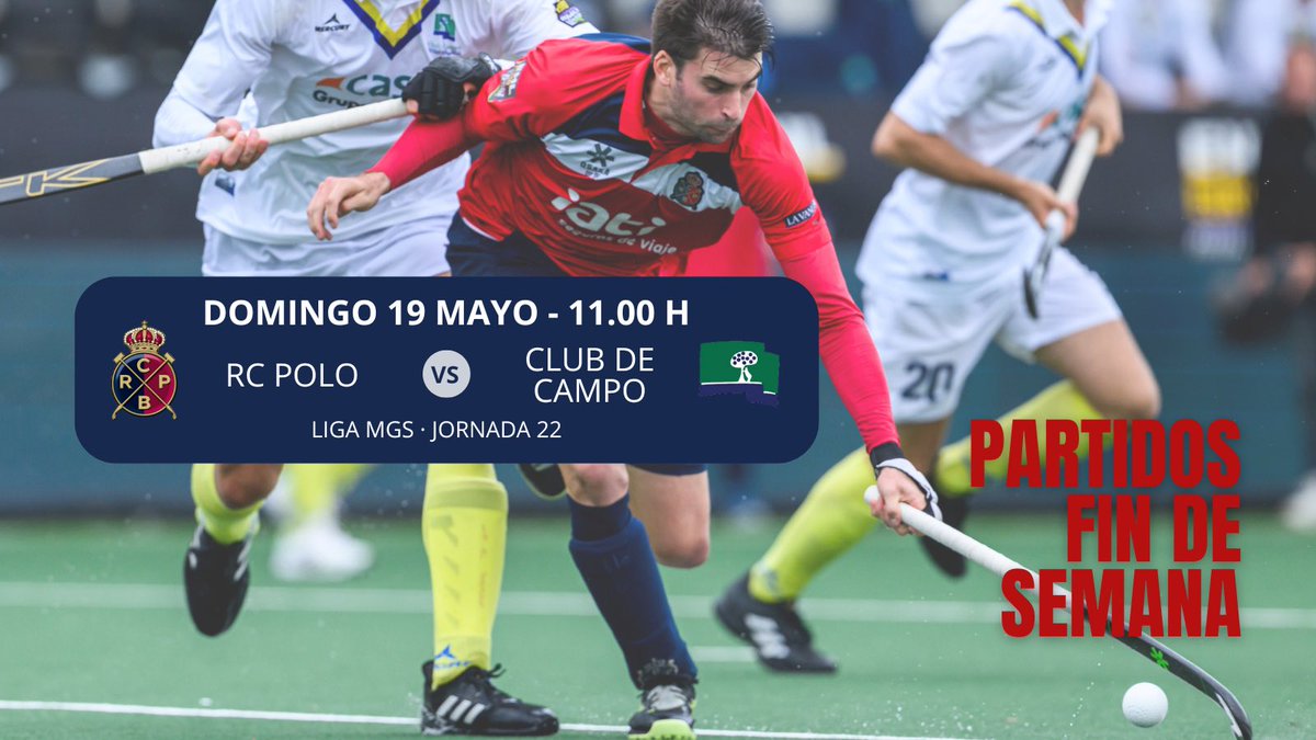RCPoloBarcelona's tweet photo. 🏑 Los partidos del fin de semana ⏬️ (1/2)

¡Si ganamos o empatamos seremos 
primeros clasificados de la fase regular de la #LigaMGS y nos aseguraremos la plaza en #EHL !

#hockey #hockeyEspaña https://t.co/ALWqGrvMlA