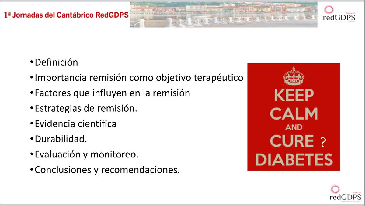 ana_apiecar's tweet photo. 📌La REMISIÓN en DM2 es uno de los #objetivosTerapéuticos junto con control del #RCV y #adiposopatía.
📌Valorar mantener fármacos modificadores de la enfermedad, con enfoque fisiopatológico.
📌Actuar #proactivamente, precoz, integral y holística
#StopInercia
#CantabricoRedGDPS https://t.co/rhmwRPgoiP