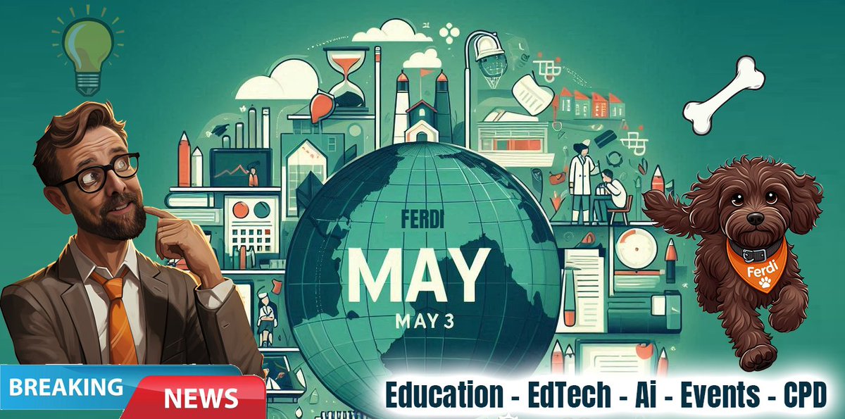 The weekend's not just for sleeping in😉. Wake up to the world with mine and Ferdi's🐶 Saturday morning edu news roundup. Think of it as your brain's favourite breakfast bowl 🥣. Dive into the latest #Edu, #Ai, #Edtech news and much more. (oh and show you care with a little