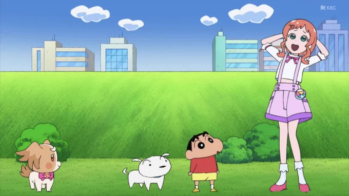 わりとクレヨンしんちゃんの世界でもプリキュアやっていけそうだなw  #クレヨンしんちゃん 