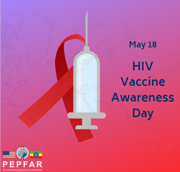 Today, we celebrate HIV Vaccine Awareness Day, recognizing volunteers, community members, and researchers dedicated to finding a safe and effective vaccine to prevent #HIV. A vaccine, along with existing HIV/AIDS treatment and prevention strategies, will help to #EndAIDS.