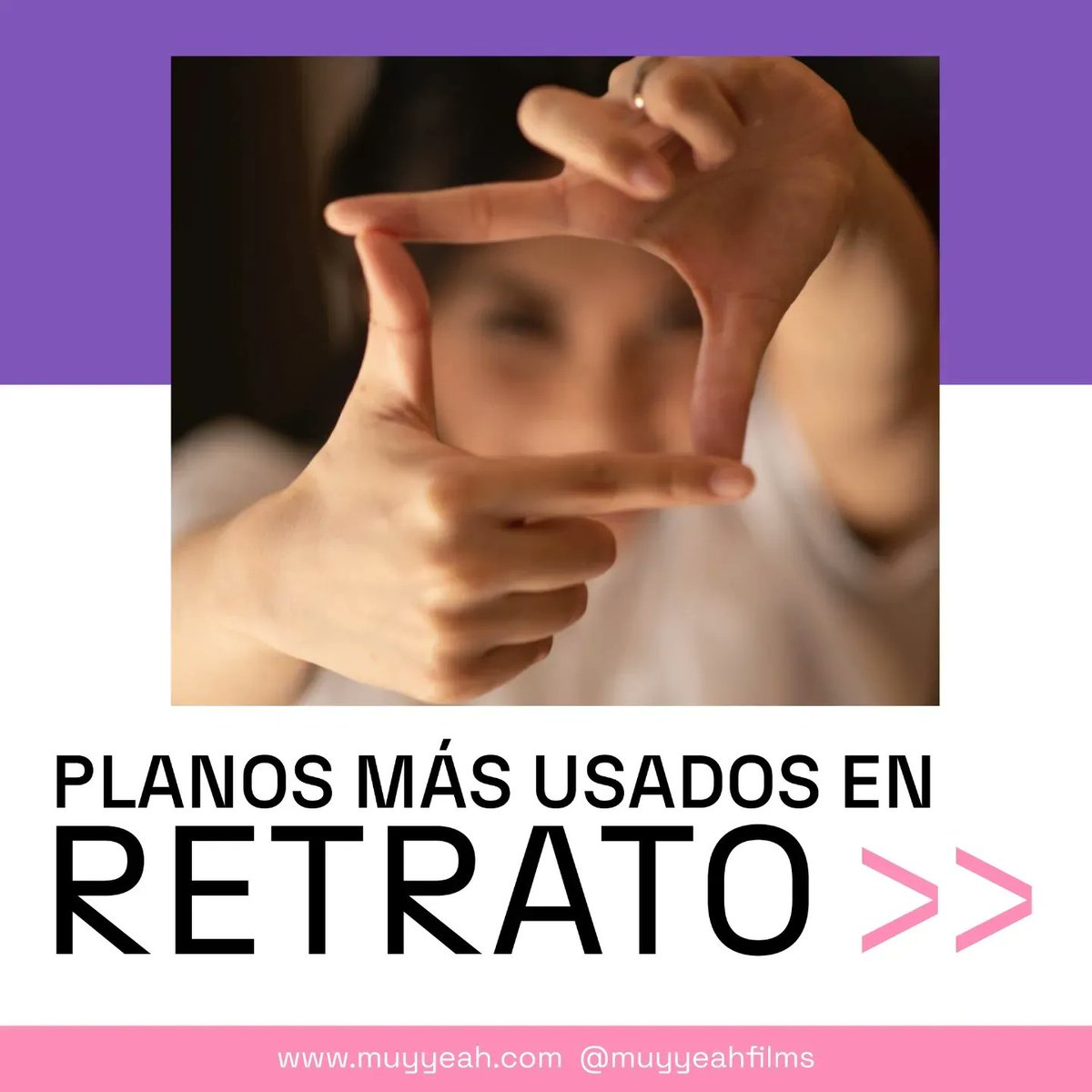 muyyeahfilms's tweet image. Tipos de Plano en Fotografía de Retrato. Un plano queda definido por la cantidad de “objeto” principal encuadrado en la imagen o dicho de otro modo, la cantidad de área circundante recoge el encuadre.

Estos son los diferentes tipos de plano que se usan en retratos.