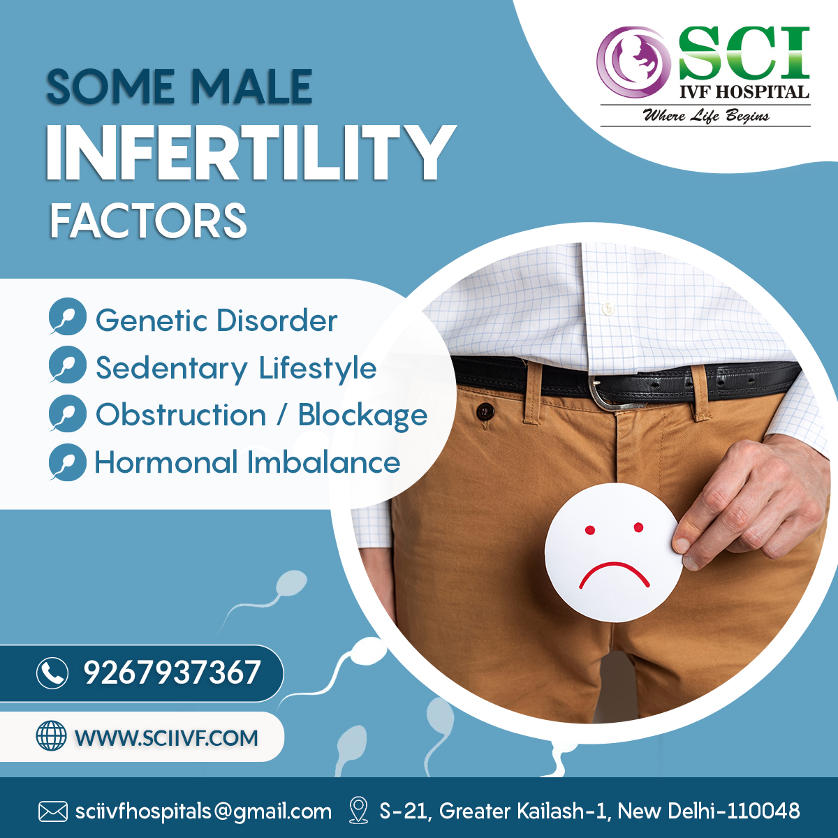 Struggling with male infertility? You're not alone. Learn about the symptoms and discover effective treatments to boost fertility. Take the first step towards parenthood today! sciivf.com/male-infertili… #MaleInfertility #Fertility #FertilityTreatment #Parenthood