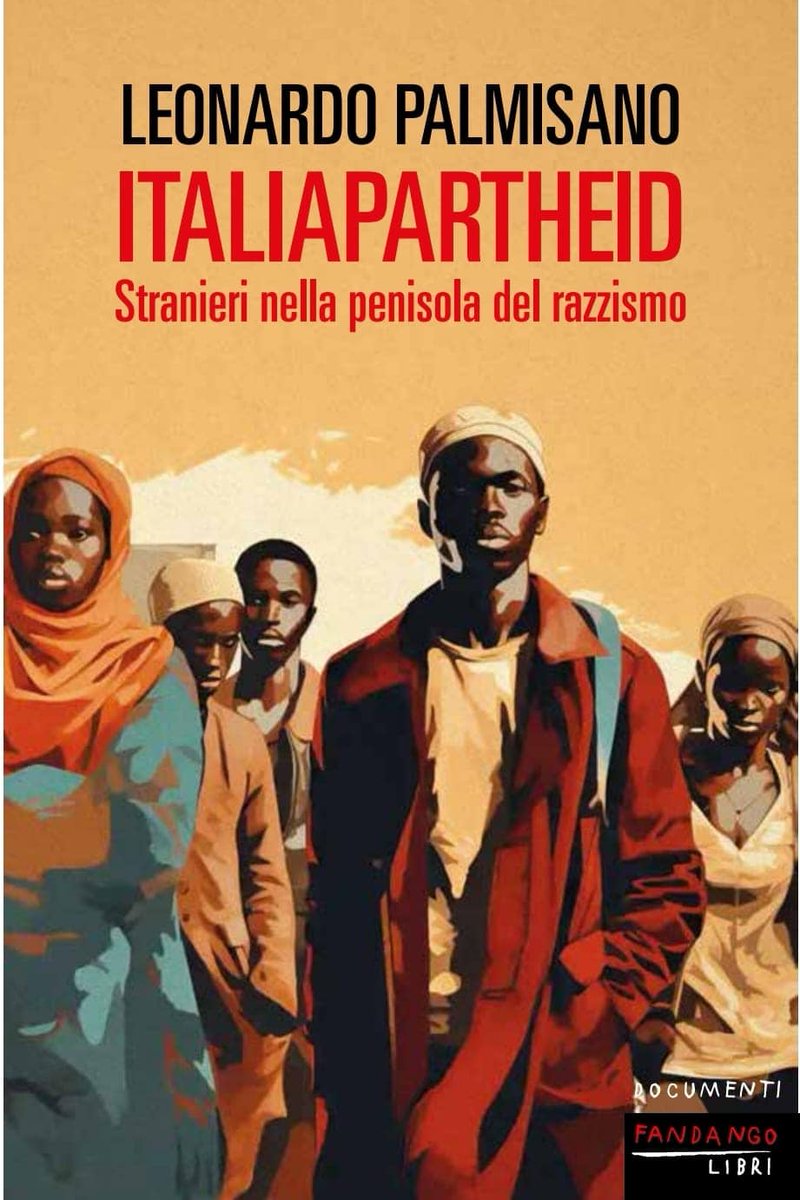 #ItaliApartheid esce in libreria il 16 giugno. In anteprima a Milano il 7 giugno, al Festival di @africarivista. In prima nazionale il 18 giugno, al @tramefestival di Lamezia Terme. Belle cose, per un lavoro contro il razzismo. @FandangoLibri