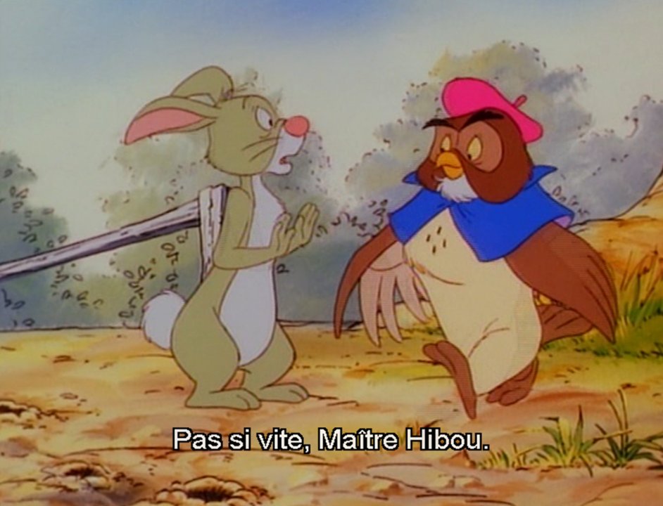 'Not so fast, Master Owl.' #WinnieThePooh #Pooh #WinnielOurson #Disney #LearnFrench #FLE

📽️ Winnie the Pooh 🍯