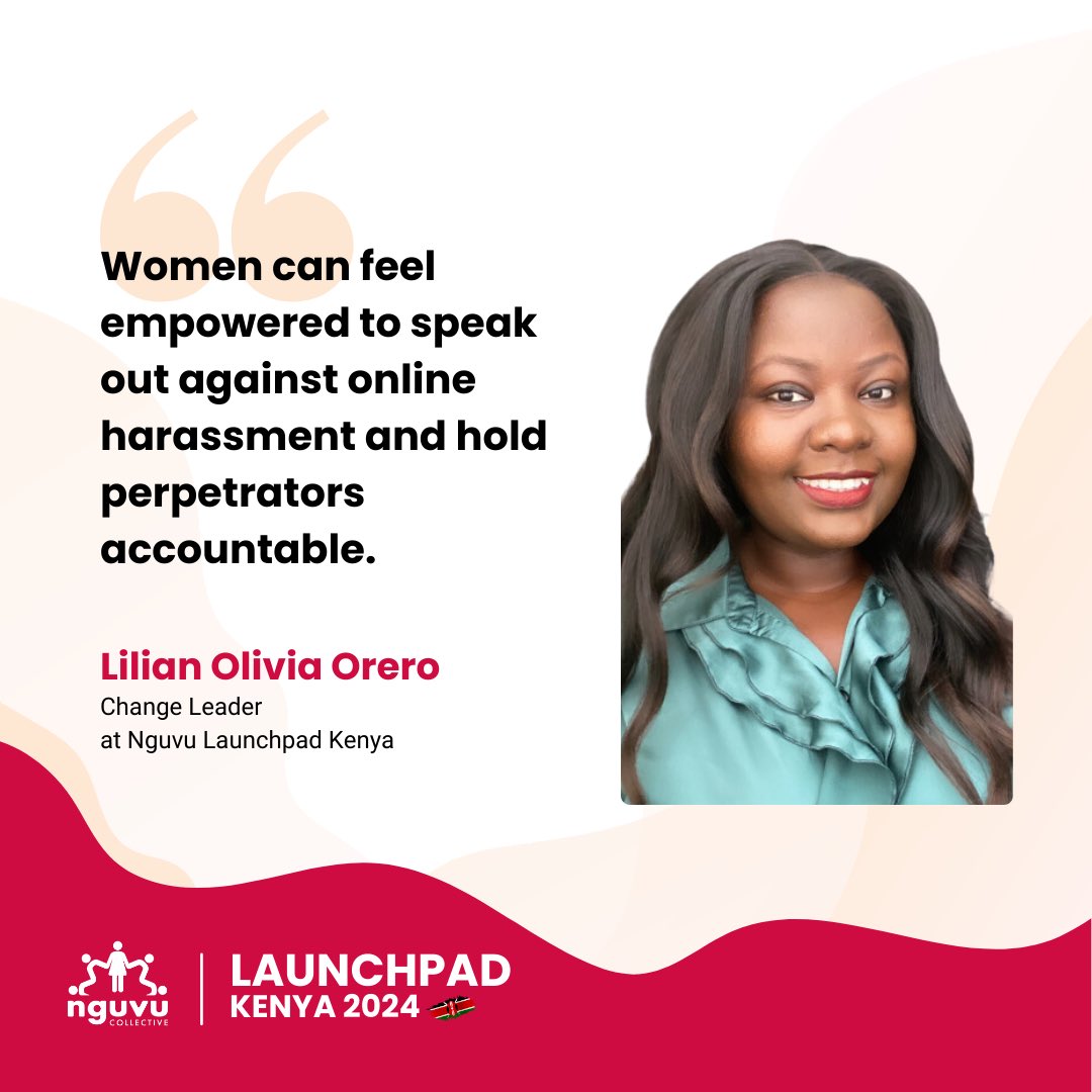 LilianOlivia5's tweet photo. Thank you @nguvucollective for the opportunity. My work at @SafeonlineK has a significant impact on marginalized people,particularly in addressing the #digitalgender divide, combating online violence, and enhancing #accessibility to complex technology terms for grassroots. https://t.co/pnFhqP929l