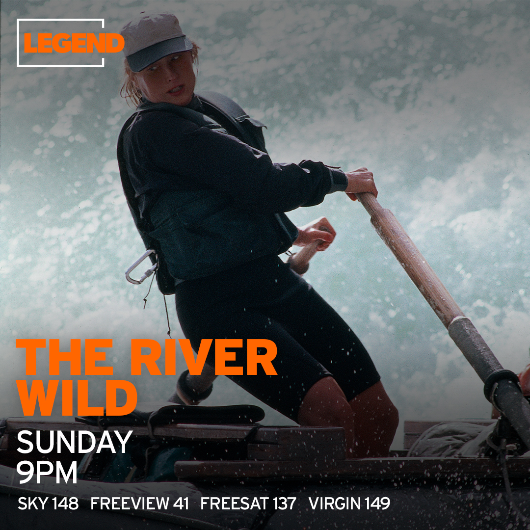 A tense white-water thriller with Meryl Streep and Kevin Bacon at 9pm, where a rafting holiday is hijacked by armed fugitives who force the mother and son to guide them through a perilous area in The River Wild. @FreeviewTV 41, @freesat_tv 137, @skytv 148, @virginmedia 149.