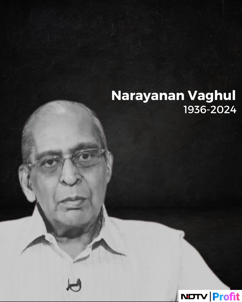 #NarayananVaghul, former chairman of #ICICIBank credited with building the bank, dies at 88.