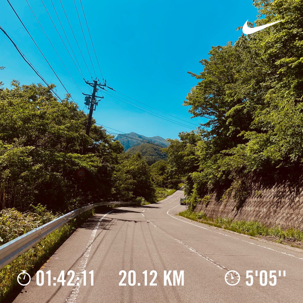 EASY JOG ✔︎
20km run to the foot of the mountain

Workout total＝Run →1246 times

#nike #running #PegasusTurboNextNatureSE  #japan #nikerunner #easyjog #走れる事に感謝 #garmin