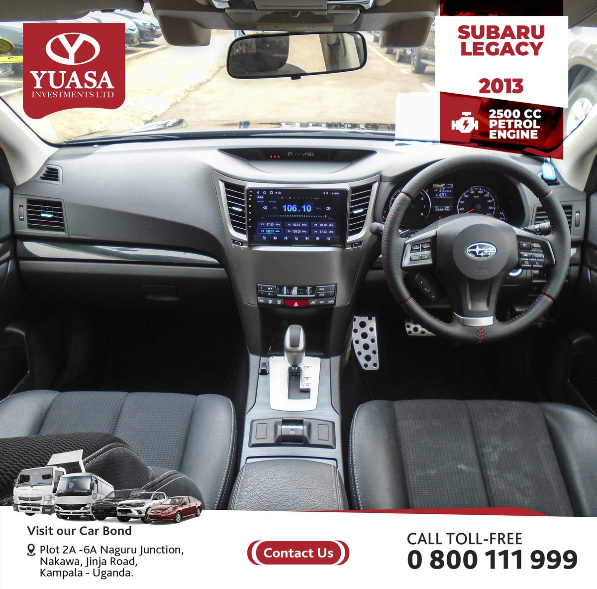 Gear Up for the Weekend with YUASA! Deals That'll Drive You Wild!
Call us today at 0800 111 999 to schedule your test drive.
Visit our showroom at Nakawa and let our friendly team guide you to your next adventure!
#YuasaLtdUg #may #Cars #DriveYourDream #usedcars #carsofinstagram