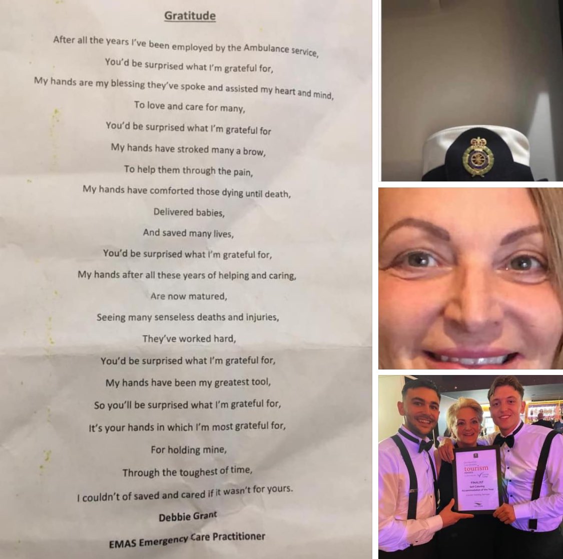 From Hospital to Hospitality Your in good hands with your host Debbie 💚❤️ #hospitalstohospitality #placethatcares #youreingoodhands #becauseyourworthit #greathost #LincsConnect #greathospitality