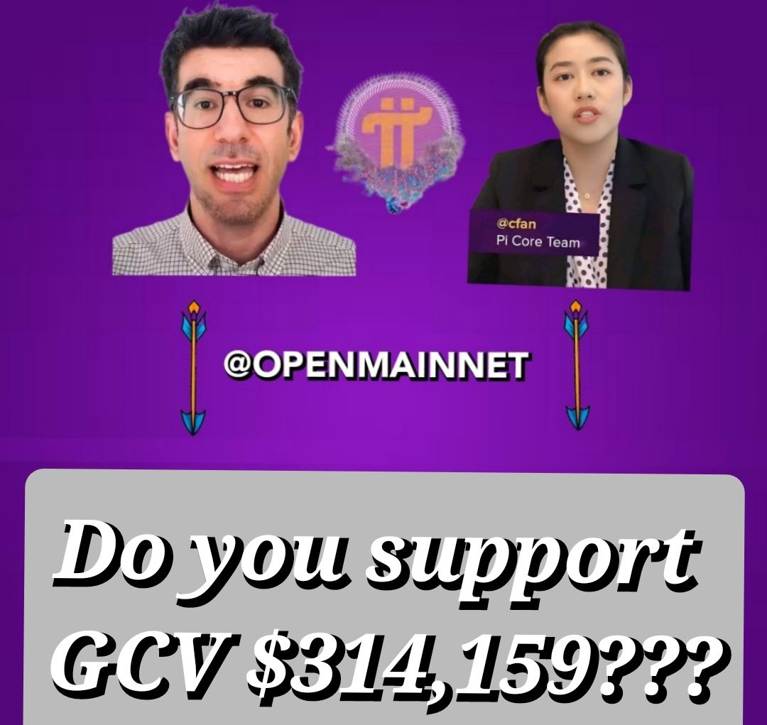 DO YOU SUPPORT GCV $314,159???

RETWEET 🎯 🔥 IF YOU DO 🦅

OPEN MAINNET IS ALMOST HERE 🔥 🔥 🔥 

#openmainnet #pinetwork 
Tags ( #NOTCOİN #tapswap $param bybit $SOL $not $FTM )