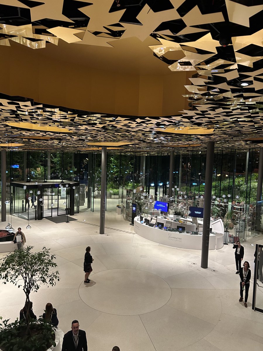 KBaileyCurator's tweet image. ⁦@V_and_A⁩ DIVA has opened at the House of Music in Budapest until 15 Sep 2024. ⁦The breathtakingly beautiful building by ⁦@soufujimoto⁩ is the perfect stage. Congratulations to all the teams 🤩 💫 #diva