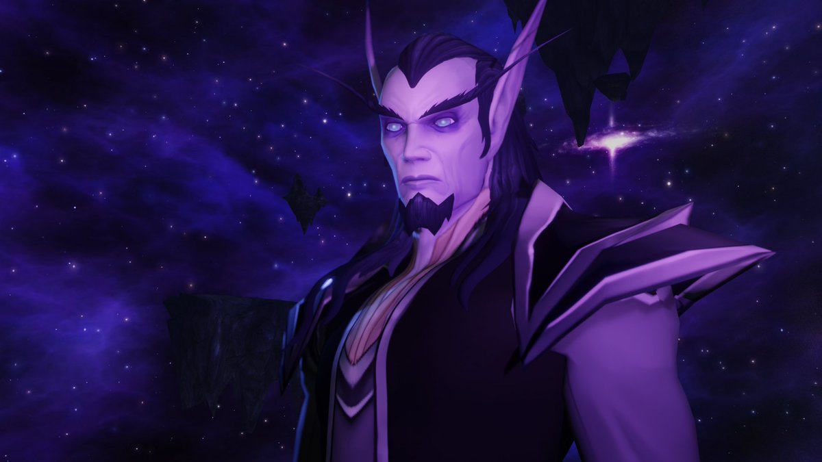 A quick render of a guildmates character.

#warcraft #voidelf #ArgentDawnEU