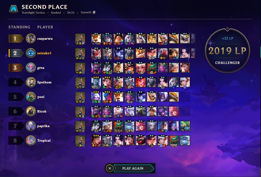 5 sets later