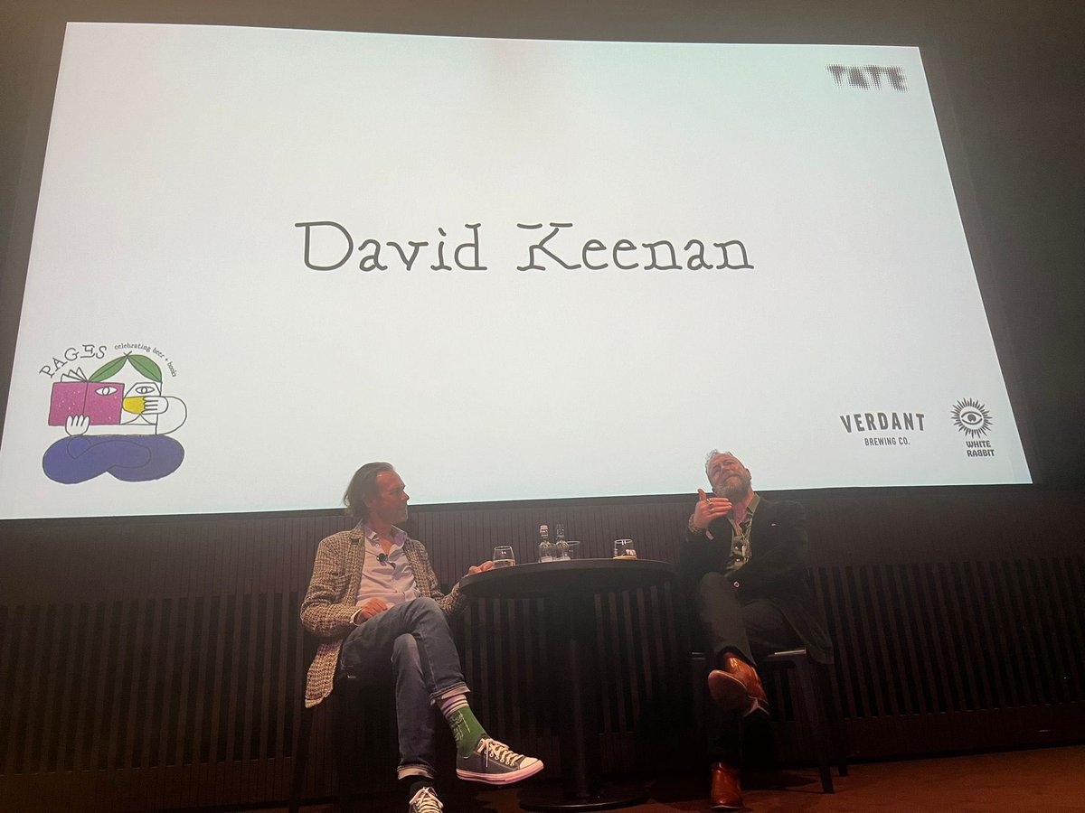 A fun night interviewing @RoseBoyt @FancyEliza & @reversediorama at @Tate Modern last night. Thanks to everyone for coming & to @VerdantBrew @TheBeakBrewery @trackbrewco @FaberBooks @picadorbooks @WhiteRabbitBks for making it happen
