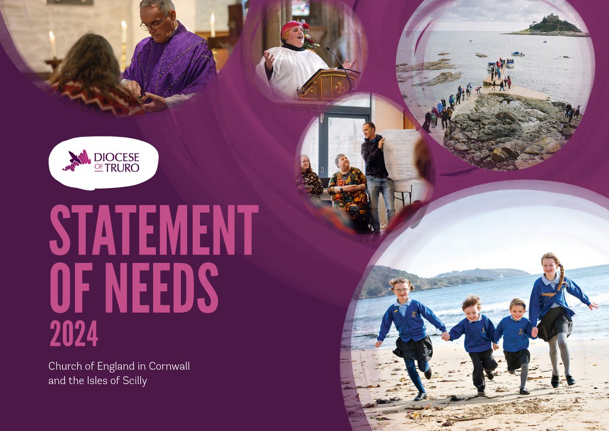 The Vacancy in See Committee of the Diocese of Truro has published its Statement of Needs, which will help to shape the process of appointing the next Bishop of Truro. You can read more and find the statement here: trurodiocese.org.uk/2024/05/statem…