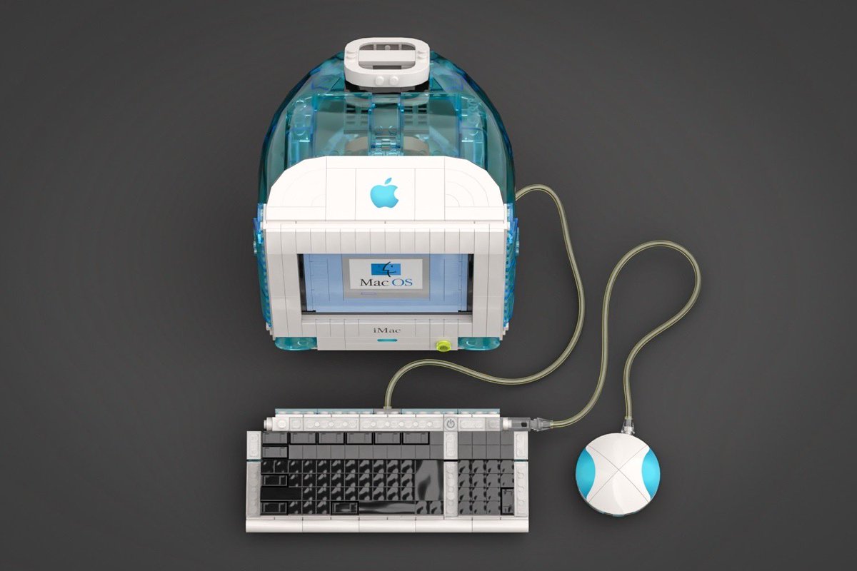 LEGO IDEASに懐かしのiMac G3を投稿しました🖥️
