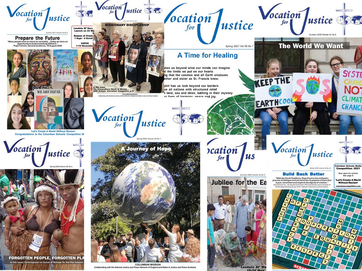 Work for Justice, Peace and the Integrity of Creation is at the heart of Columban mission. Sign up to receive our magazine Vocation for Justice >>> columbans.co.uk/how-you-can-he… #VocationForJustice #Columbans #Missionaries