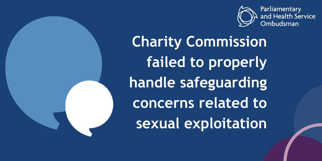 The Charity Commission failed to properly handle serious safeguarding concerns relating to sexual exploitation at a charity, our investigation found. 
 
Read more: orlo.uk/BLRxd
