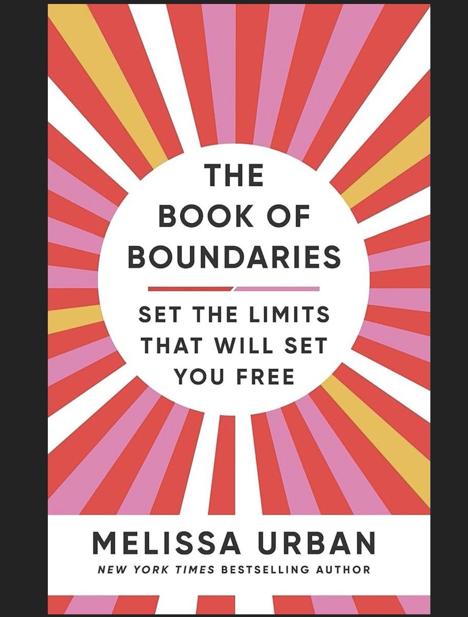 A really useful book with example scripts in 🚦 points. People will sometimes treat us in a way that causes distress/harm until we set the bar of how we expect to be treated.

We can't control others or their actions. We can choose how we respond to them #MHAW #SelfCareMatters