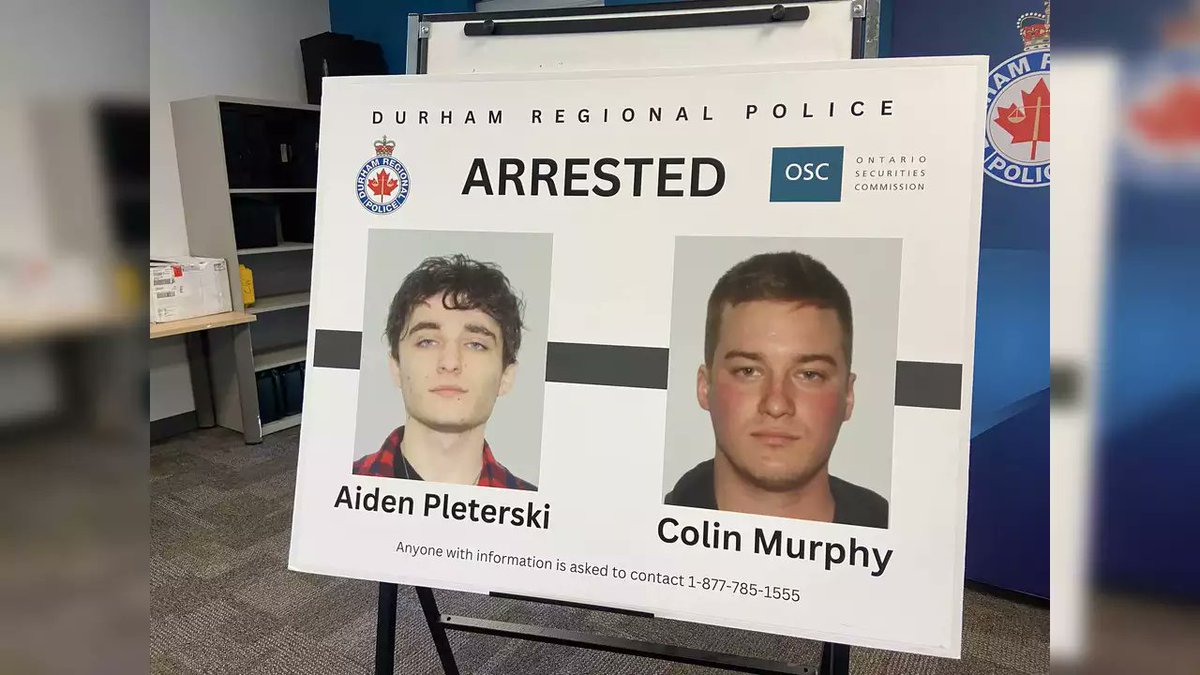 Cảnh sát Canada đã buộc tội Aiden Pleterski, tự xưng là “vua tiền điện tử”, và Colin Murphy với tội lừa đảo hơn 5.000 USD Canada và rửa tiền. Pleterski bị bắt ngày 14 tháng 5 và được thả cùng ngày với tiền bảo lãnh 100.000 USD Canada do cha mẹ cung cấp.
