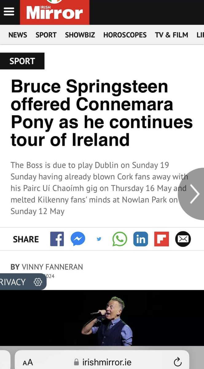 Make sure to checkout some of the media coverage of our billboard to Bruce on Thursday, here is one with the <a href="/IrishMirror/">Irish Daily Mirror</a> 

irishmirror.ie/sport/other-sp…