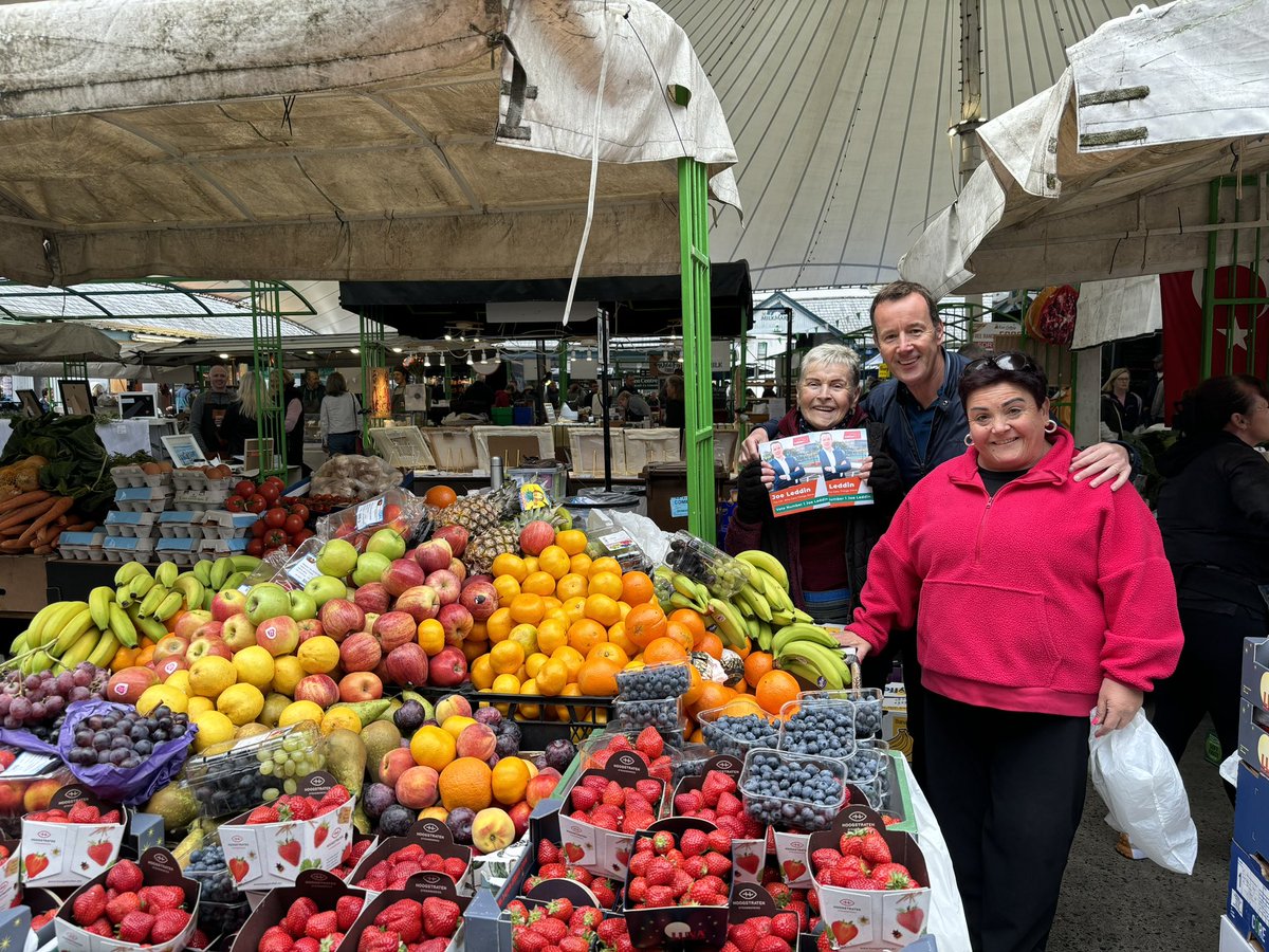 Early morning canvass in our wonderful @TheMilkMarket