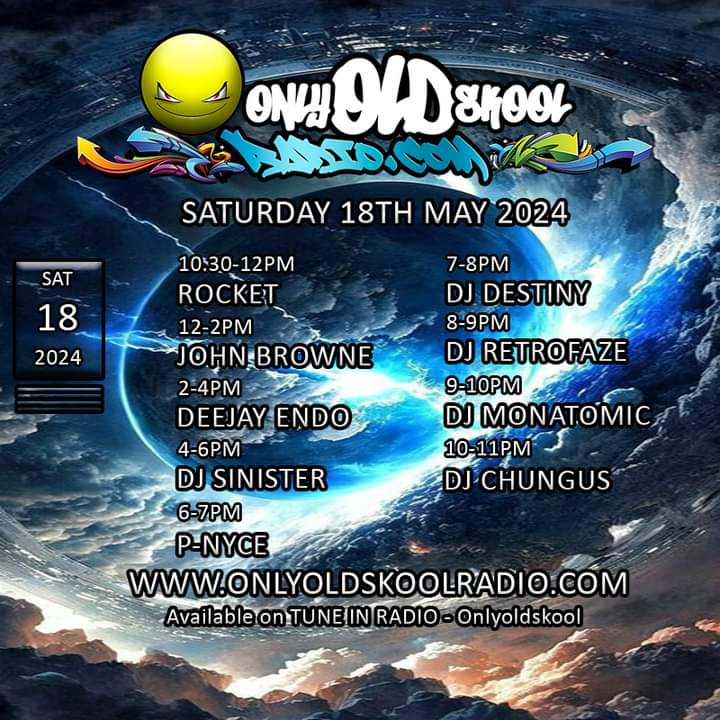 Saturday Sheeeenanigans is nearly upon us! for OVER 12 HRS OF the best in underground chooons & to chat with the friendliest looons.. click on the link below!! 😎

linktr.ee/OnlyOldSkoolRa…
#onlyoldskool #oldskool #onlyoldskoolradio #oldskoolmusic #oldschool #iloveoldskool #rave